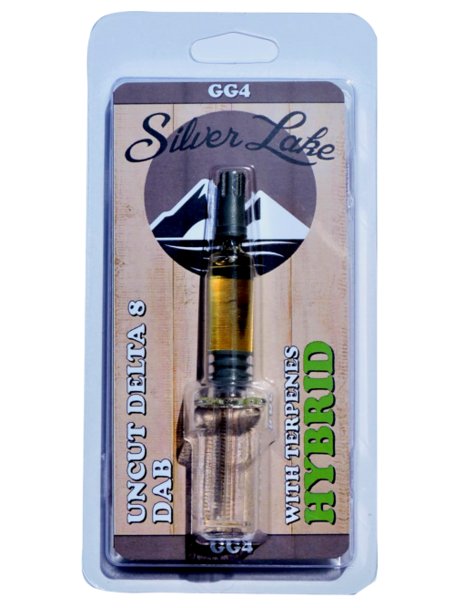 Silver Lake | Delta 8 Uncut Glass Syringe | GG4 (Hybrid)