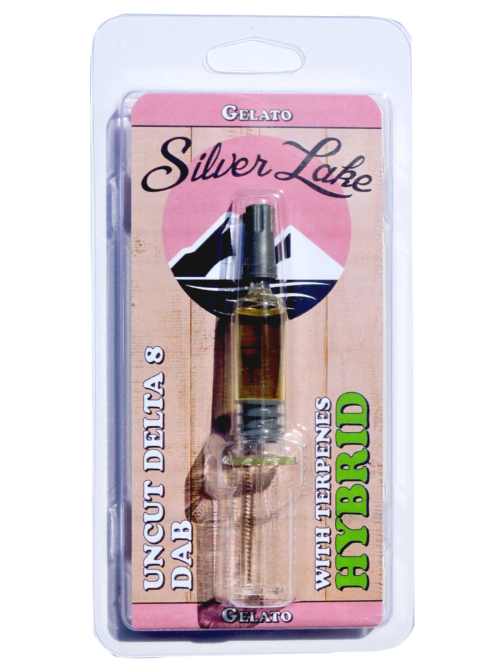 Silver Lake | Delta 8 Uncut Glass Syringe | Gelato (Hybrid)