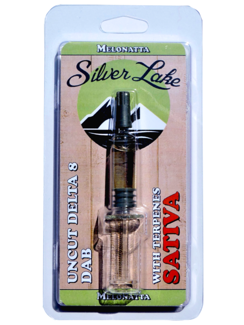 Silver Lake | Delta 8 Uncut Glass Syringe | Melonatta (Sativa)