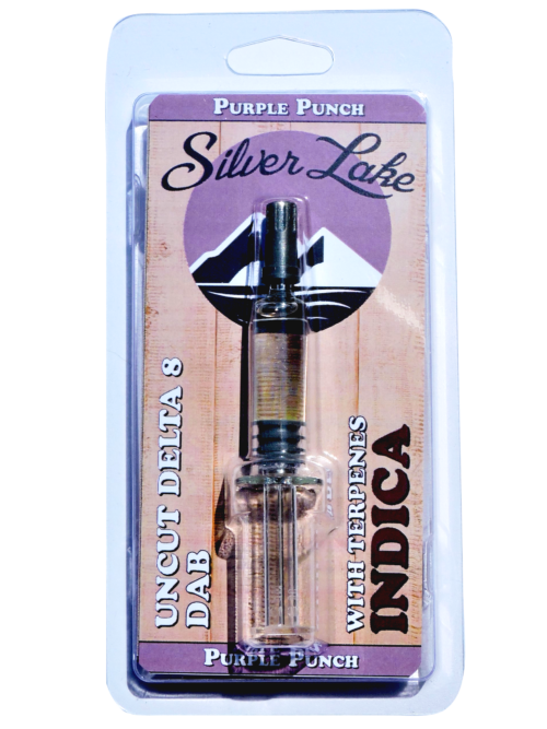 Silver Lake | Delta 8 Uncut Glass Syringe | Purple Punch (Indica)