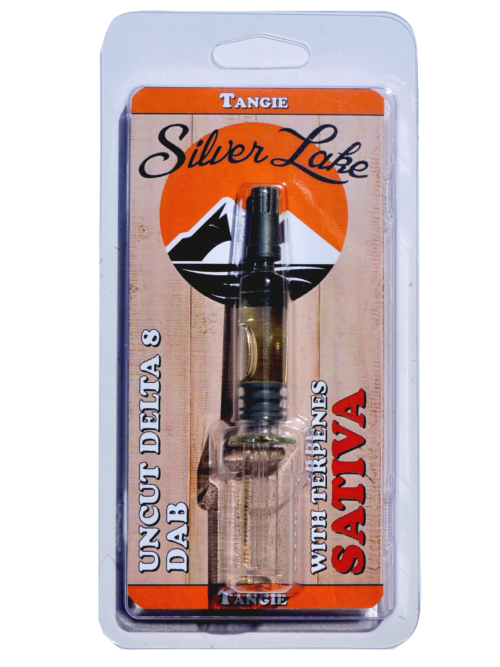 Silver Lake | Delta 8 Uncut Glass Syringe | Tangie (Sativa)