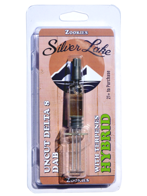 Silver Lake | Delta 8 Uncut Glass Syringe | Zookies (Hybrid)