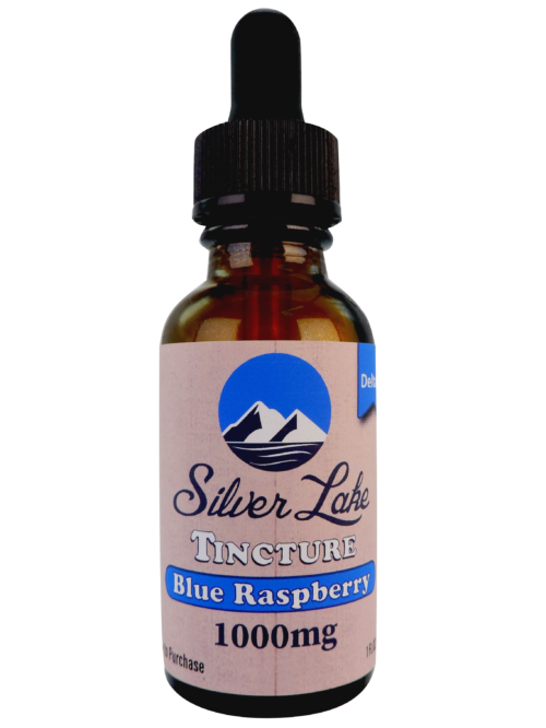 Silver Lake | Delta 8 1000mg Tincture | Blue Raspberry