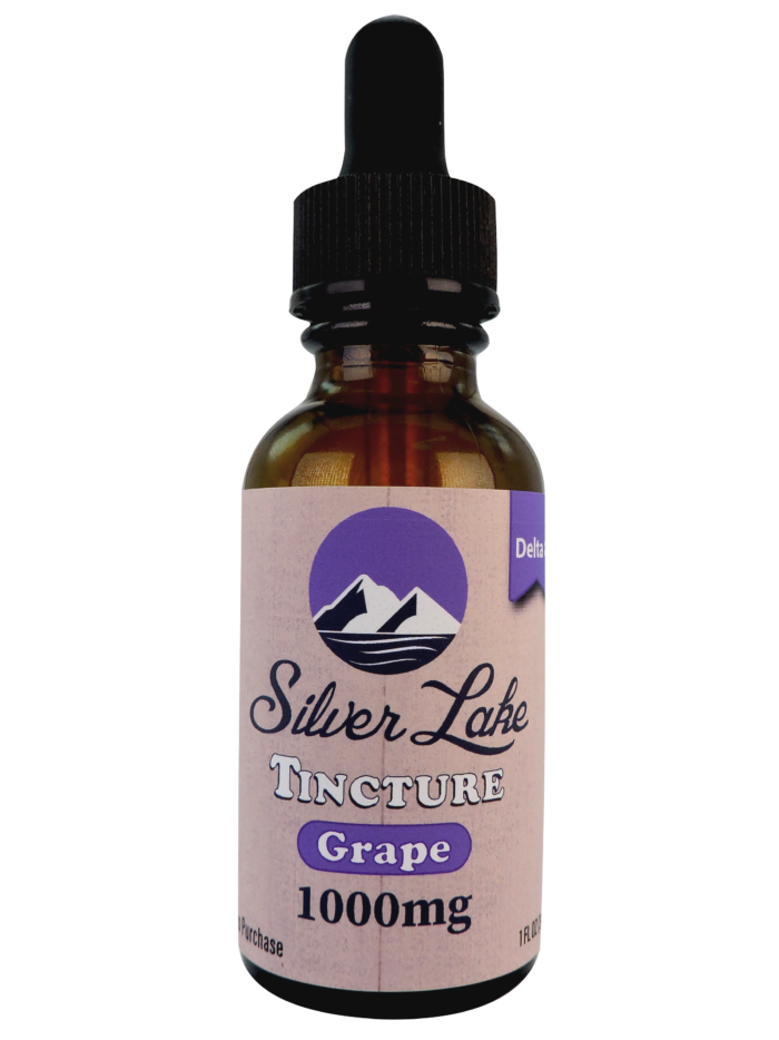 Silver Lake | Delta 8 1000mg Tincture | Grape