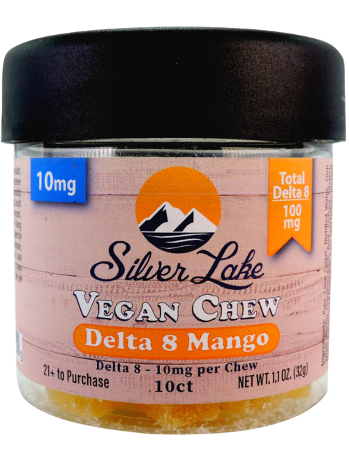 Silver Lake | Delta 8 10mg Vegan Chews | Mango