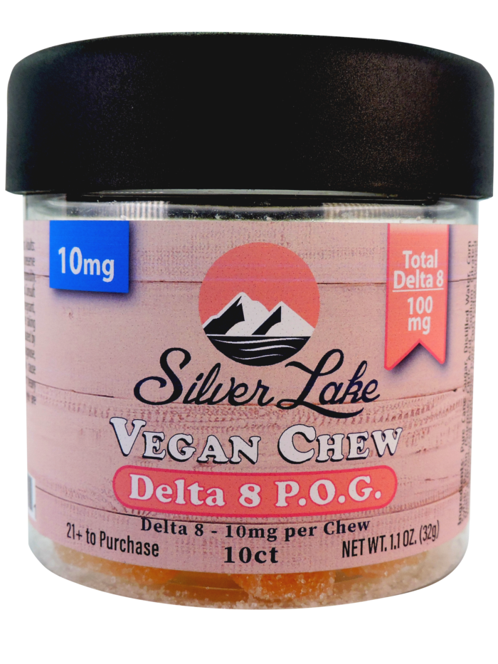 Silver Lake | Delta 8 10mg Vegan Chews | P.O.G.