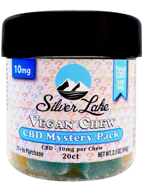 Silver Lake | CBD 10mg | 20 Count Vegan Chews | Mystery Pack