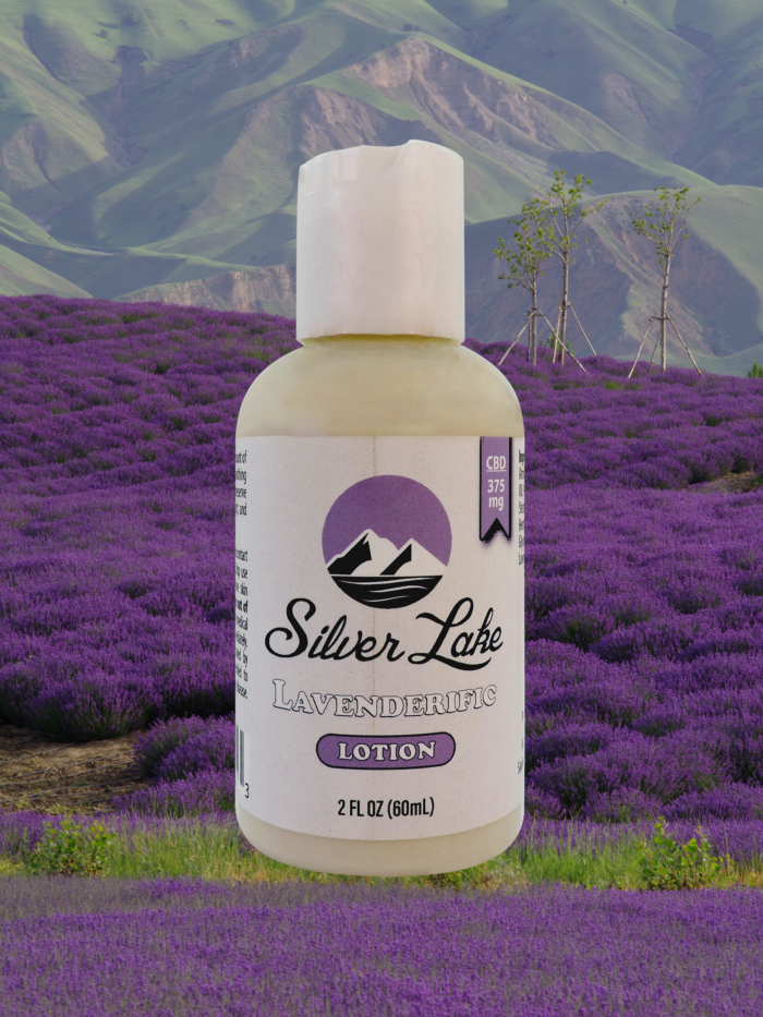 Silver Lake | CBD 375mg Lotion | Lavenderific